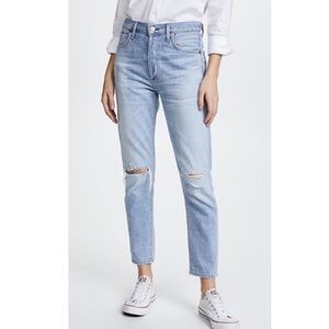 Citizens of Humanity Premium Vintage Liya High Rise Classic Fit Crop Sz 24